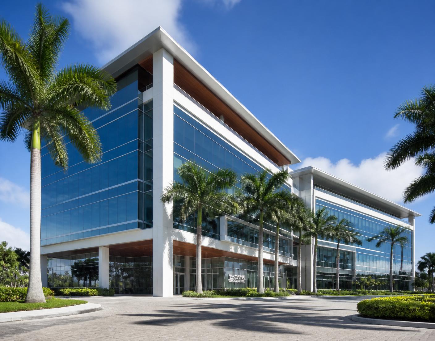 Commercial handyman Miami — modern office building exterior